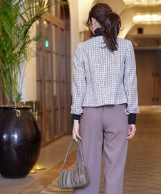 Tiaclasse ラメツイードジャケット