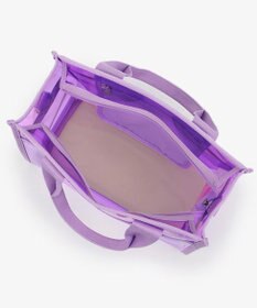 LeSportsac CLEAR MEDIUM TH TOTE/クリアライラック