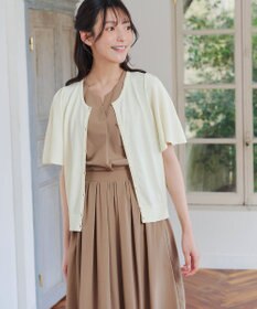 Tiaclasse 【洗える】フレアスリーブカーディガン