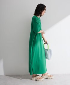 Green Parks 半袖タックカットワンピース