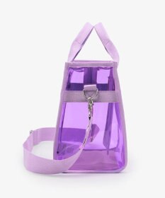 LeSportsac CLEAR MEDIUM TH TOTE/クリアライラック