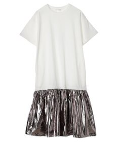 Green Parks ・ＥＬＥＮＣＡＲＥ　ＤＵＥ　メタリック切替ＴＥＥワンピ