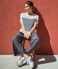 ANY ラミータッチオーバーニット