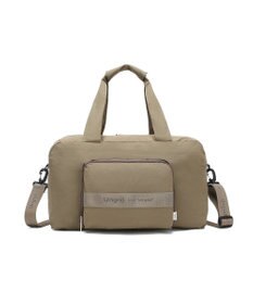 style code 【Ungrid/アングリッド】撥水軽量ソフトナイロン ロゴテープ折り畳みラージ　トラベルボストンバッグ(33L）