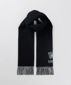 AURORA 【 ANNA SUI（アナ スイ）】ウールリバーシブルマフラー