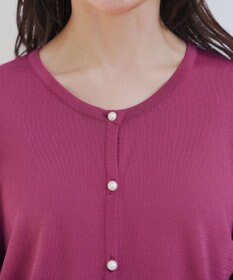 Tiaclasse 【洗える】フレアスリーブカーディガン