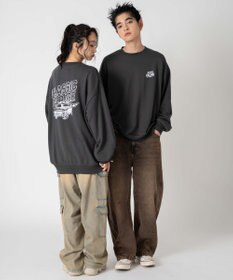 WEGO 【ユニセックス着用ITEM/SMLサイズ展開】アソートグラフィックプルオーバー