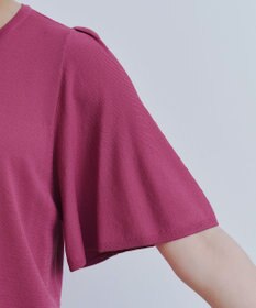 Tiaclasse 【洗える】フレアスリーブカーディガン