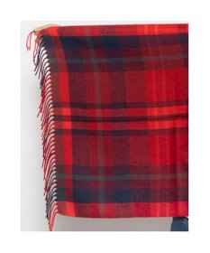 UNBILLION カシュネ cache nez / ウール混チェックストール