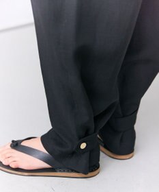 BEIGE， BERNARD / リネン混 ヘムタグ 2WAYパンツ