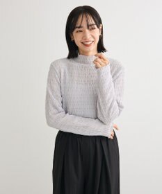 Green Parks ・Ｐｅｔｉｔ　Ｆｌｅｕｒ　ジャガードハイネックロンＴ