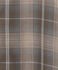 ANY L オンブレーチェックオーバーシャツ