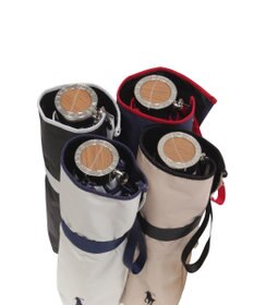 MOONBAT POLO RALPH LAUREN（ポロ ラルフローレン）晴雨兼用日傘 バイカラー 遮光率100% 遮熱 UV