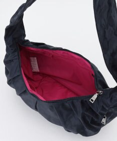 Y'SACCS 迷彩ジャカードシャーリングショルダーバッグ