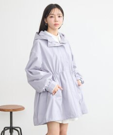 earth music&ecology ドロストミドル丈パーカー