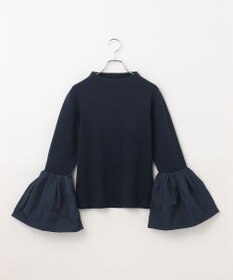 #Newans 【洗える】コンビネーションベルスリーブニット