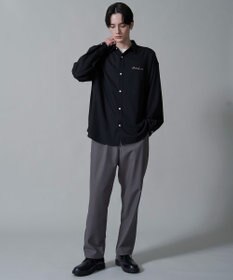 WEGO アムンゼンワンポイントBIGシャツ（LS）