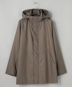 GOTAIRIKU 25年新作/3シーズン対応【仕事で着用可】メランジカルゼ フーデッドブルゾン_無地 ベージュ系