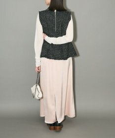 Green Parks ツイードペプラムベスト