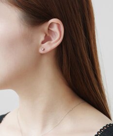 TOCCA 【WEB限定】WITH HEART MINI PIERCED EARRINGS K10 ピアス