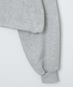 WEGO 【新色追加】ドロストデザインハーフZIPスウェット