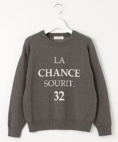 Feroux 【古畑星夏さん着用】レタードニット プルオーバー