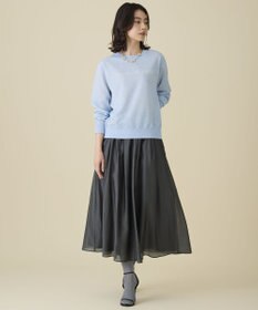 自由区 L グラフィックジャカード ニット