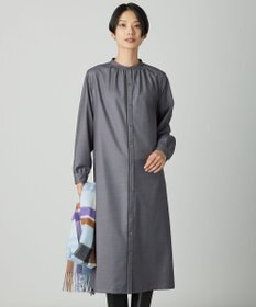 J.PRESS LADIES S ギャバストレッチ ワンピース
