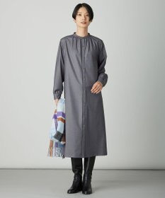 J.PRESS LADIES S ギャバストレッチ ワンピース