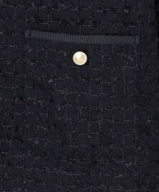 ANY SIS L リボンヤーンライトツイード ジャケット