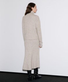 JOSEPH ファジーケーブル　ハイネックニット