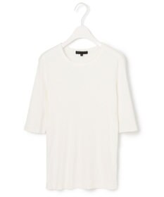 ICB 【洗える】Rib 5分袖 カットソー