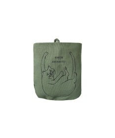 ROOTOTE 2673【ミニサイズ エコバッグ：ネコ柄】/ NA.ルーショッパーミニ.マルシェ-B