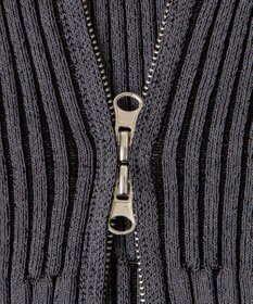 WEGO ダブルジップオフショルニット