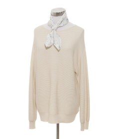 MOONBAT 【シルク100%】フルラ (FURLA) 小花柄 シルクプリントスカーフ 58cm×58cm