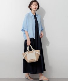 23区 VIOLAd'ORO アバカ 2WAY トートバッグ