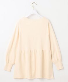 ANY SIS 【洗える】ペプラムニット プルオーバー