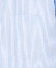 J.PRESS MEN 【J.PRESS ORIGINALS】Broad Stripe Open Half Sleeve Shirt / Baggy-Fit