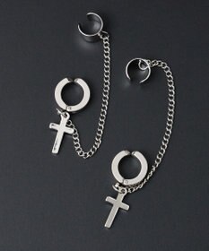 WEGO Ｍカフデザインイヤリング