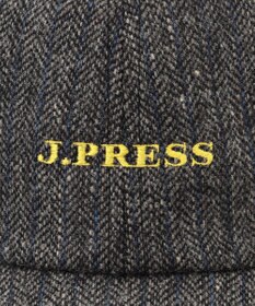 J.PRESS MEN 【J.PRESS ORIGINALS】Lambs Tweed Logo Cap