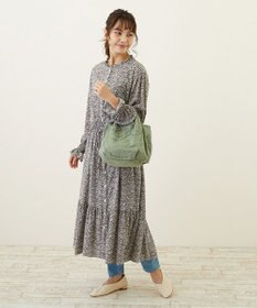 ROOTOTE 2673【ミニサイズ エコバッグ：ネコ柄】/ NA.ルーショッパーミニ.マルシェ-B