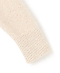 BEIGE， AMARILLO / スパンコールフォックスVネックニット