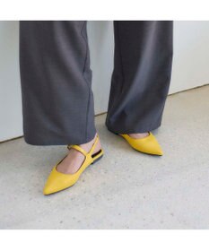 MODE ET JACOMO <noyau>ポインテッドトゥバックベルトパンプス