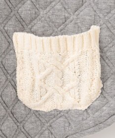 組曲 KIDS 【90㎝】くま耳 キルトマント