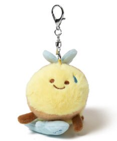 WEGO にこにこみつばちぬいぐるみキーホルダー