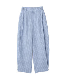 CRAFT STANDARD BOUTIQUE ベルトデザインワイドパンツ