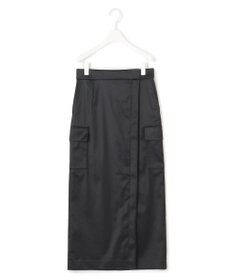 ICB 【洗える】 ハイマルチストレッチサテン スカート