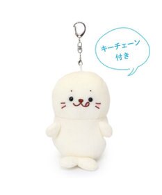 Mother garden しろたん ついてきちゃう ぬいぐるみ キーホルダー 《ぺろりついたん》