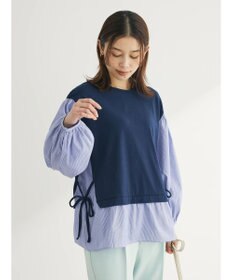 Green Parks 脇リボンドッキングプルオーバー