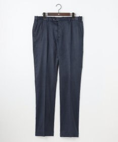 JOSEPH ABBOUD 【キングサイズ・ストレッチ/スウェードタッチ/JAPANファブリック】コマ スウェード パンツ